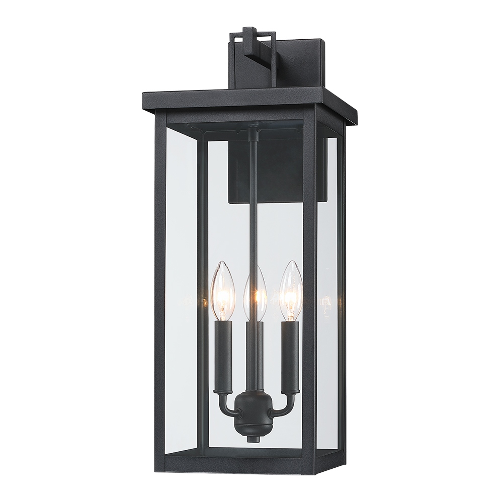 Large black wall sconces top
