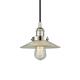 Option Polished Nickel / Clear Halophane