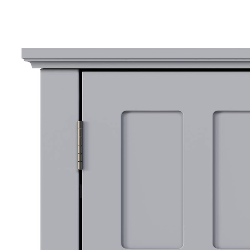 Bathroom Wall Storage Cabinet, Multi -functional Wall Mounted Cabinet with Adjustable Shelves, Medicine Cabinet