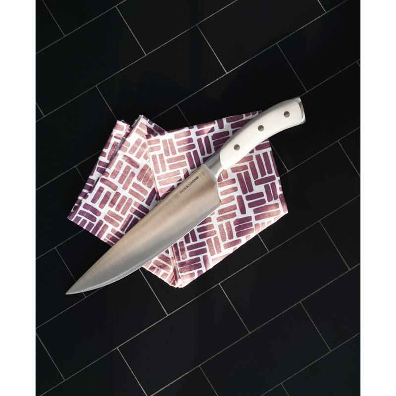 Dura Living Elite 3-Piece Kitchen Knife Set - Forged German Steel Blades, Includes Chef, Utility, and Paring Knives