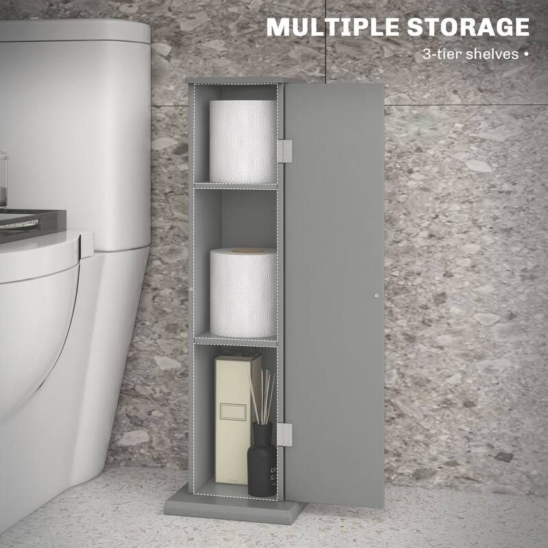 Homcom Toilet Paper Cabinet