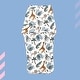 preview thumbnail 49 of 62, Norani Snugababe Swaddle Pod L (14 + lbs) - Safari Animals