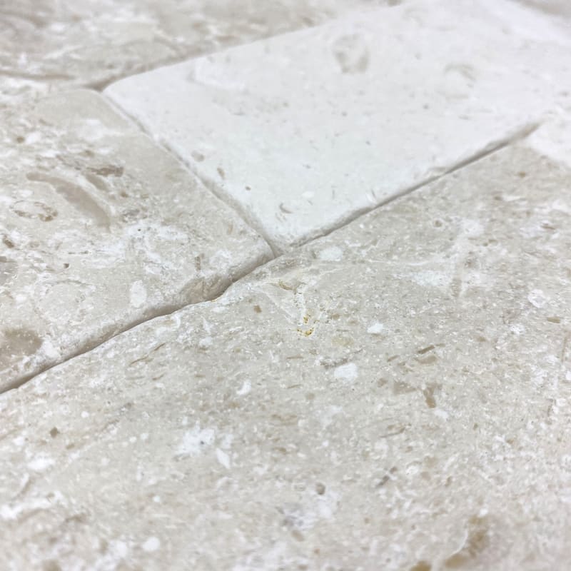 Fresca Limestone 3" x 6" Tumbled Tile