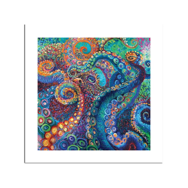 Bones Soft As Water Fine Art Paper Print by Iris Scott - Multi