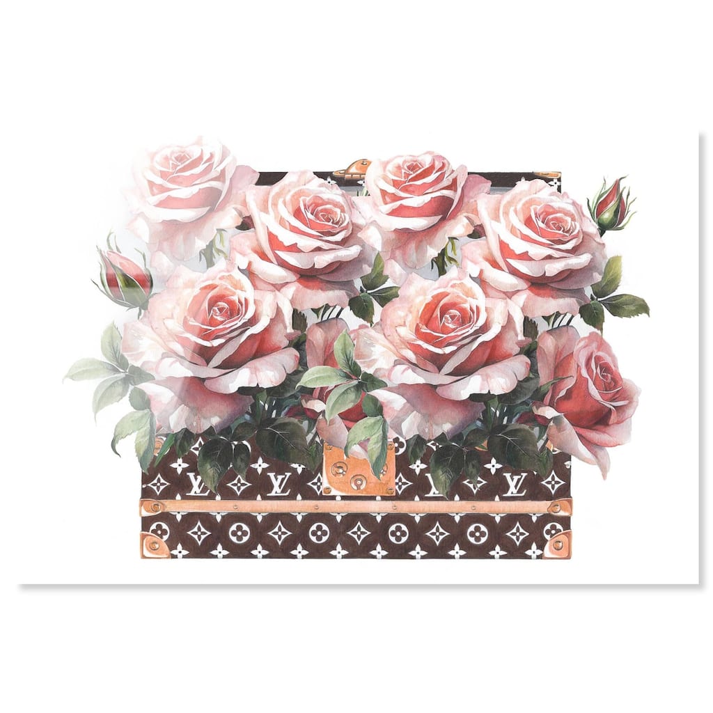 Doll Memories - Stylish Roses Acrylic by Art Remedy, Ready to Hang