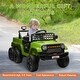 preview thumbnail 12 of 28, 12V 4x4 Kids Ride On Truck with Back Trailer, Switchable 2WD/4WD, Remote Control, LED Lights, Music, Red