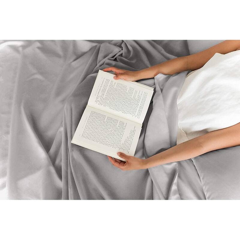 CGK Linens 4 Piece Cotton 1000 Thread Count Soft Bed Sheet Set