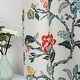 preview thumbnail 10 of 22, DriftAway Ada Floral Botanical Print Flower Leaf Lined Blackout Window Curtains