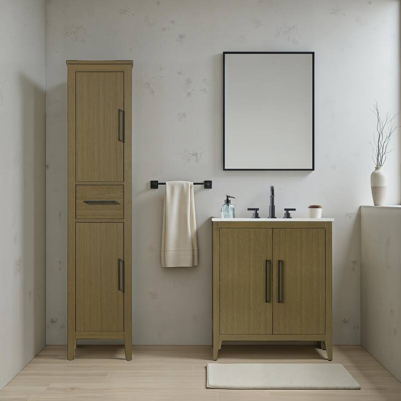 Laura 16-28 Inch Bath Storage Cabinet