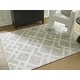 preview thumbnail 6 of 6, Signature Design by Ashley Unawick Gray/Beige Rug 63" W x 84" D x 0.4" H