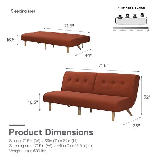 Porch & Den Seventh Avenue Split Futon Bed Bath & Beyond 20110199