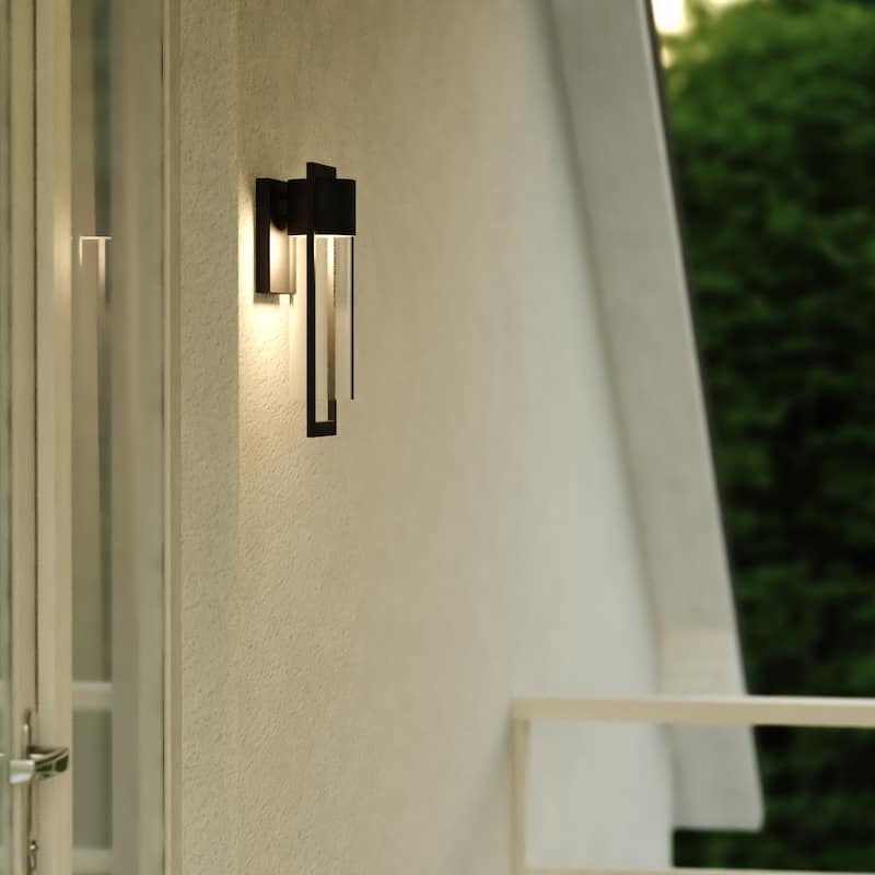 Vaxcel Lighting T0743 Sawyer 14" Tall LED Outdoor Wall Sconce with