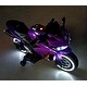 preview thumbnail 58 of 56, Kids 12V Electric Motorcycle with Music, Bluetooth, Foot Brake & Lighting Wheels for Boys and Girls Ages 3-6