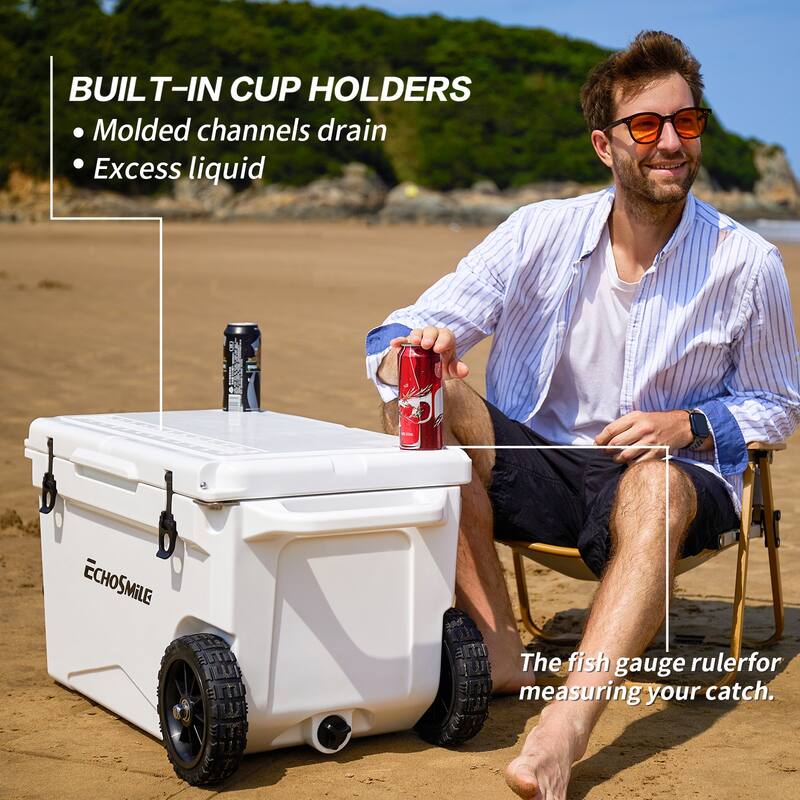 EchoSmile 75 qt. Rotomolded Cooler