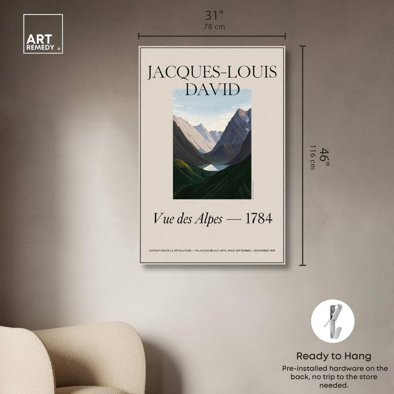 Mountains of 1784 Canvas by Art Remedy