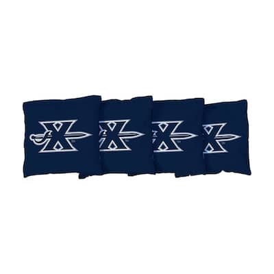 Xavier University Musketeers Navy Cornhole Bags
