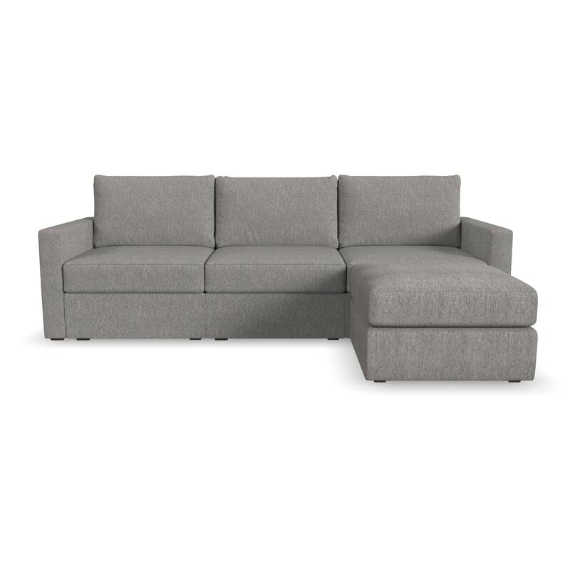 Sofa with Standard Arms & Ottoman - 104" x 35" x 37"