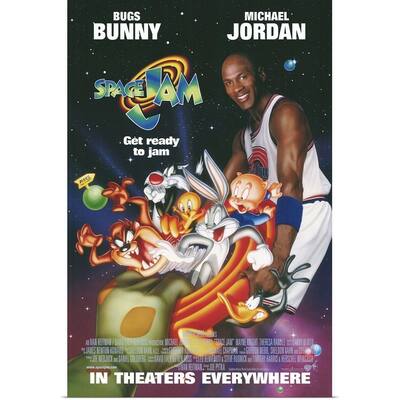 "Space Jam (1996)" Poster Print
