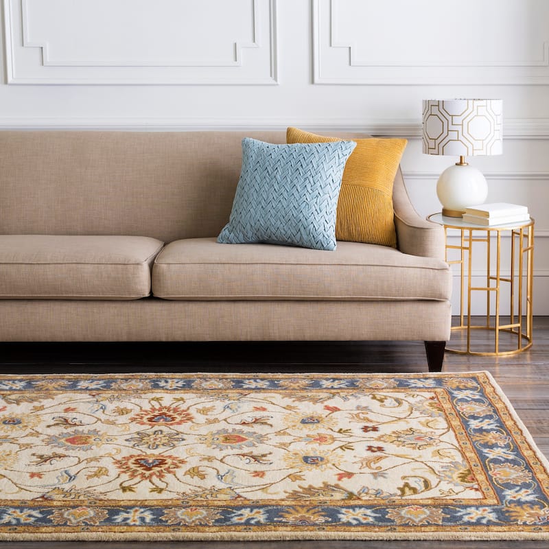 Artistic Weavers Nia Handmade Traditional Border Area Rug