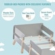 preview thumbnail 15 of 22, Dream On Me Osko Convertible Toddler Bed
