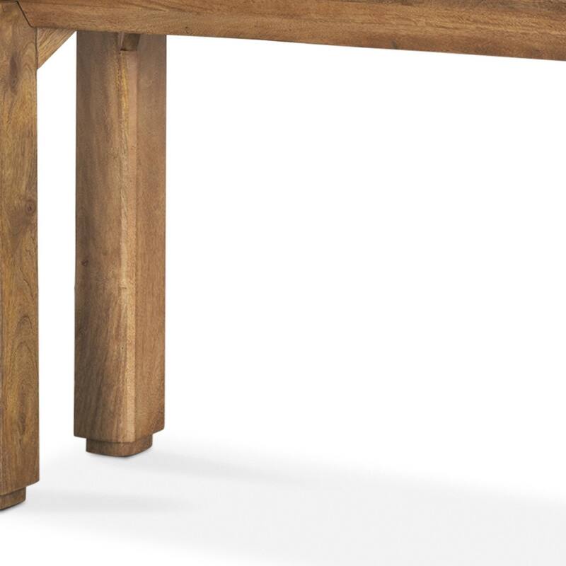 HomeRoots 60" Brown Solid Wood Console Table - 60' X '32' X '16