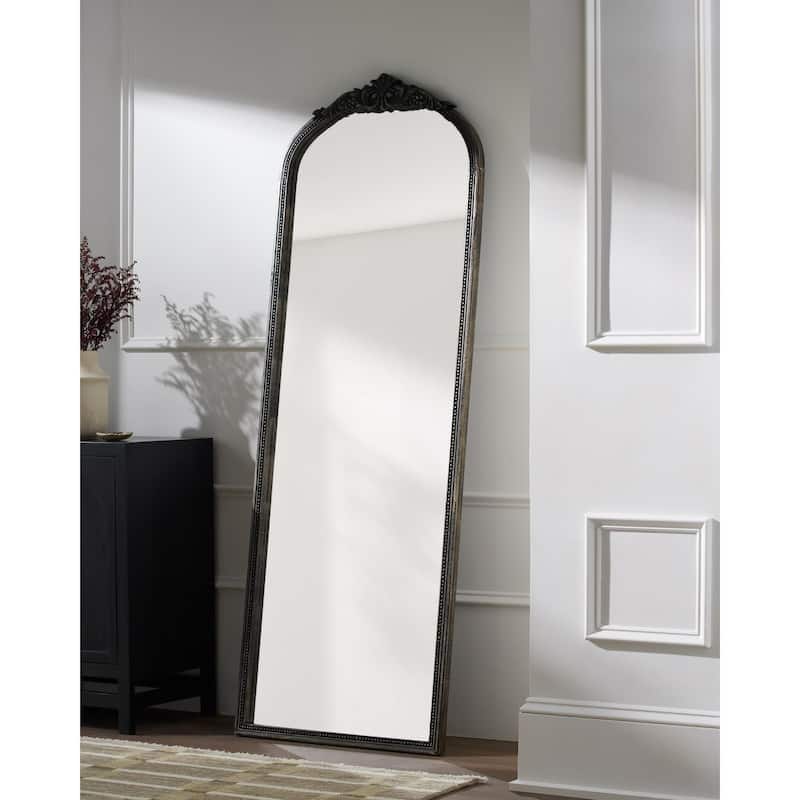 Livabliss Noya Traditional Full Length Mirror - 73"H x 26"W x 2"D - Brown