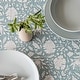 preview thumbnail 93 of 91, Over&back Hand-Blocked Printed Cotton Table Runner - Machine Washable