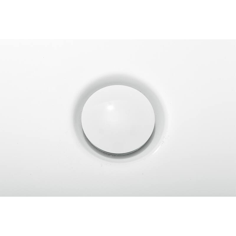 A&E Bath Willie White High-gloss Freestanding Rectangle Bathtub