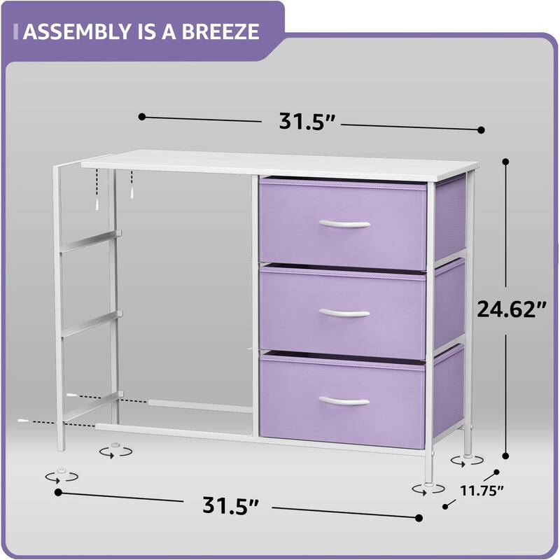 Sorbus Dresser Storage Chest Organizer Nightstand - 6 Drawers