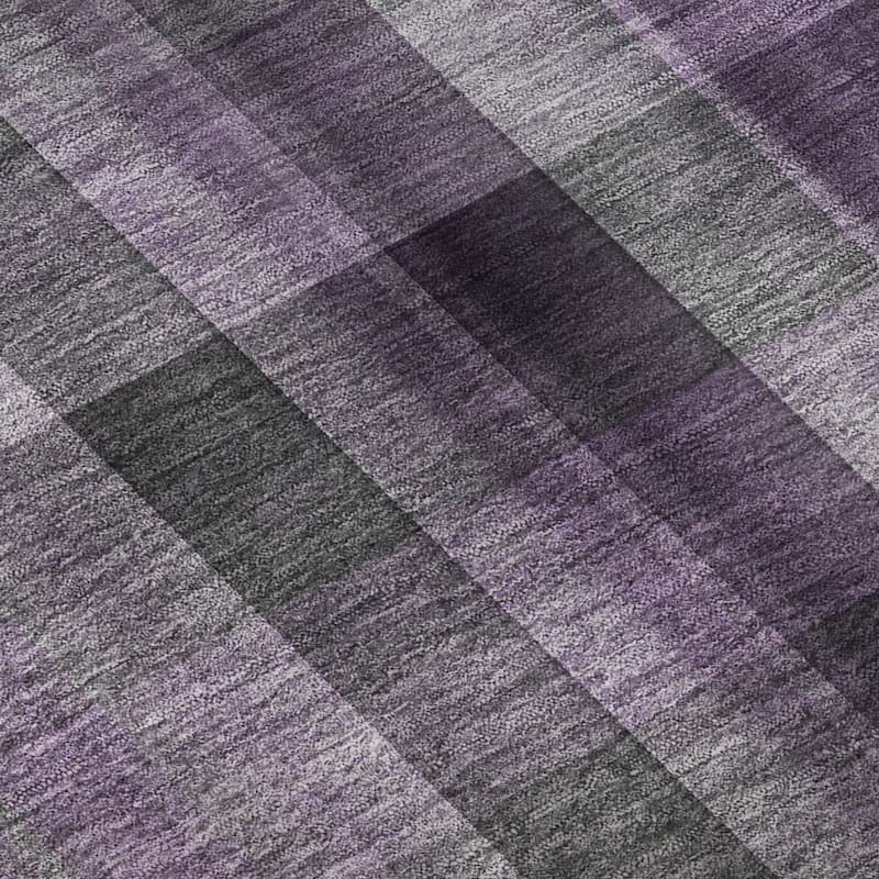 Premium Washable Super Soft Plaid Mayfield Rug