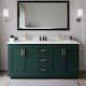 Option Green / White Quartz Top / Brushed Gold Hardware