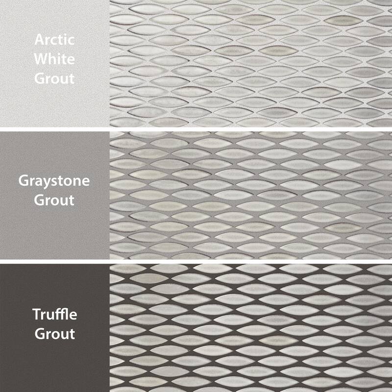 Merola Tile Pescado Satin Stone Grey 12" x 12-1/2" Porcelain Floor and Wall Tile