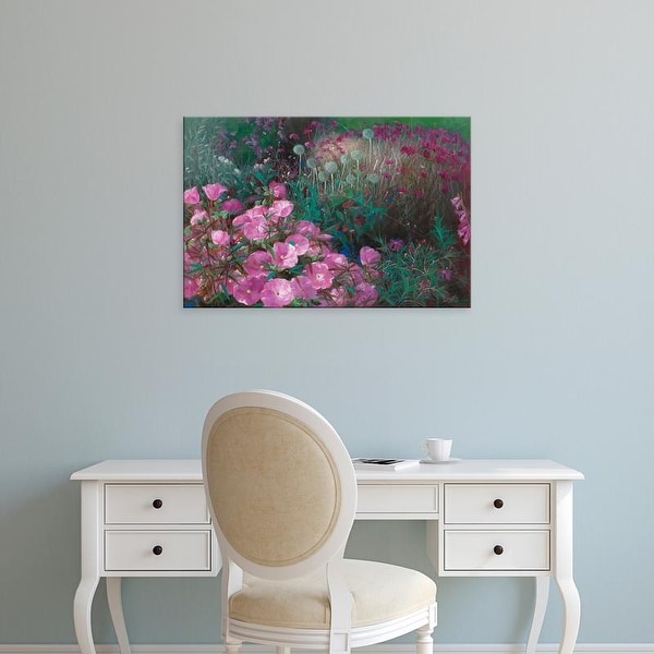 Easy Art Prints LI BO's 'Violet Garden' Premium Canvas Art