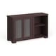 preview thumbnail 25 of 32, Porch & Den Jefferson Sliding Glass Door Stackable China Cabinet
