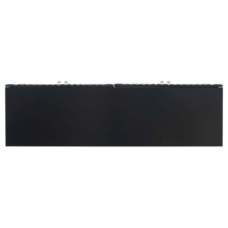 Modern MDF Sideboard with Adjustable Shelves & Sleek Design for Dining Room or Living Room Storage