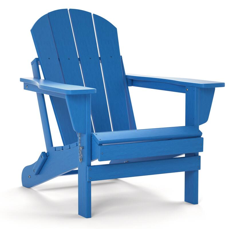 Poly Outdoor Adirondack Chair - Foldable All Weather
