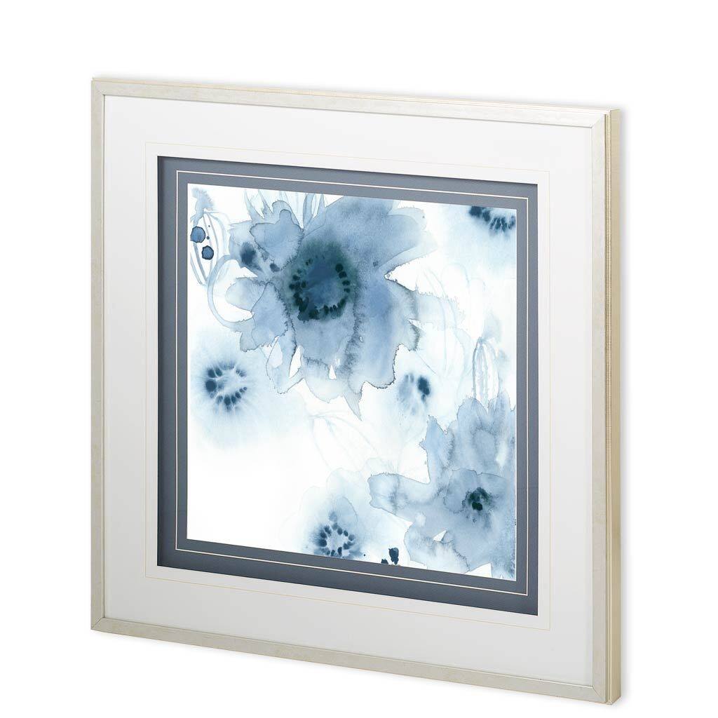 Custom Aquatic Indigo I Framed Art Print