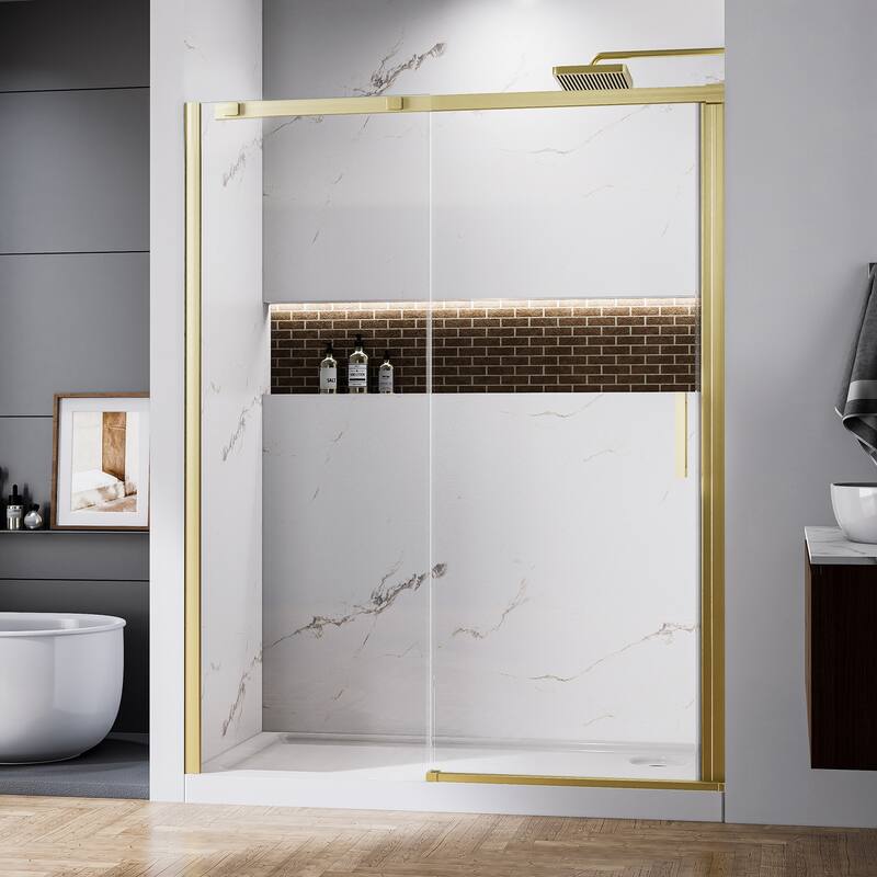 Modland 56-60''x 74'' Sliding Shower Door - 56''-60''x 74''