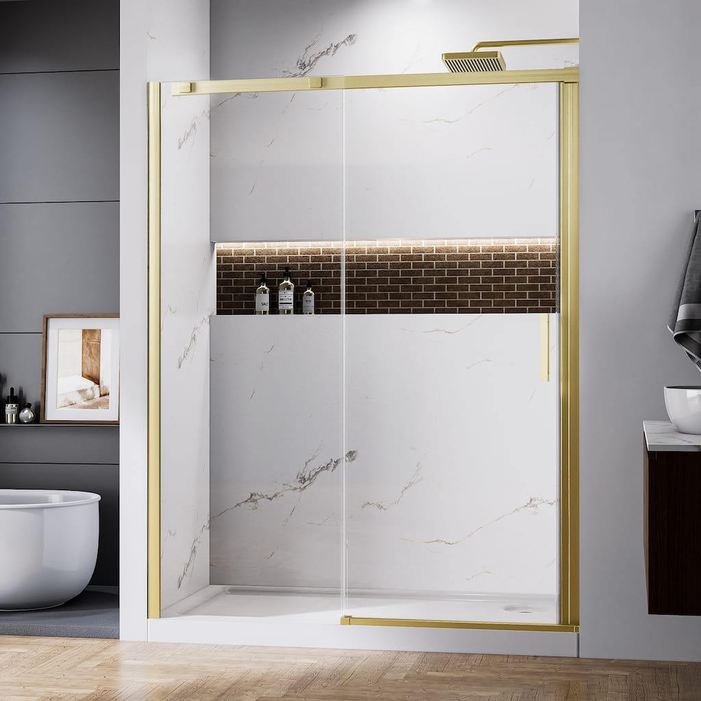 Modland 56-60''x 74'' Sliding Shower Door - 56''-60''x 74''