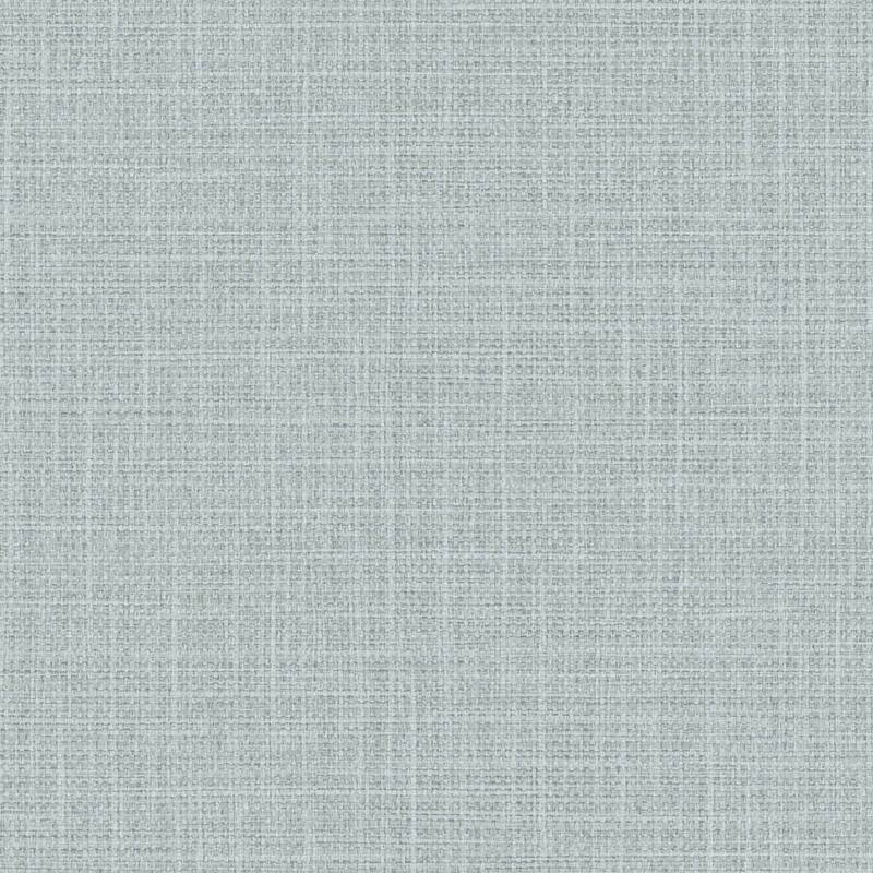 Seabrook Designs Texture Gallery Woven Raffia Embossed Vinyl Unpasted Wallpaper - 27 in. W x 27 ft. L - Sea Mist