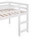 preview thumbnail 12 of 19, Merax Twin Loft Bed with Slide, Ladder
