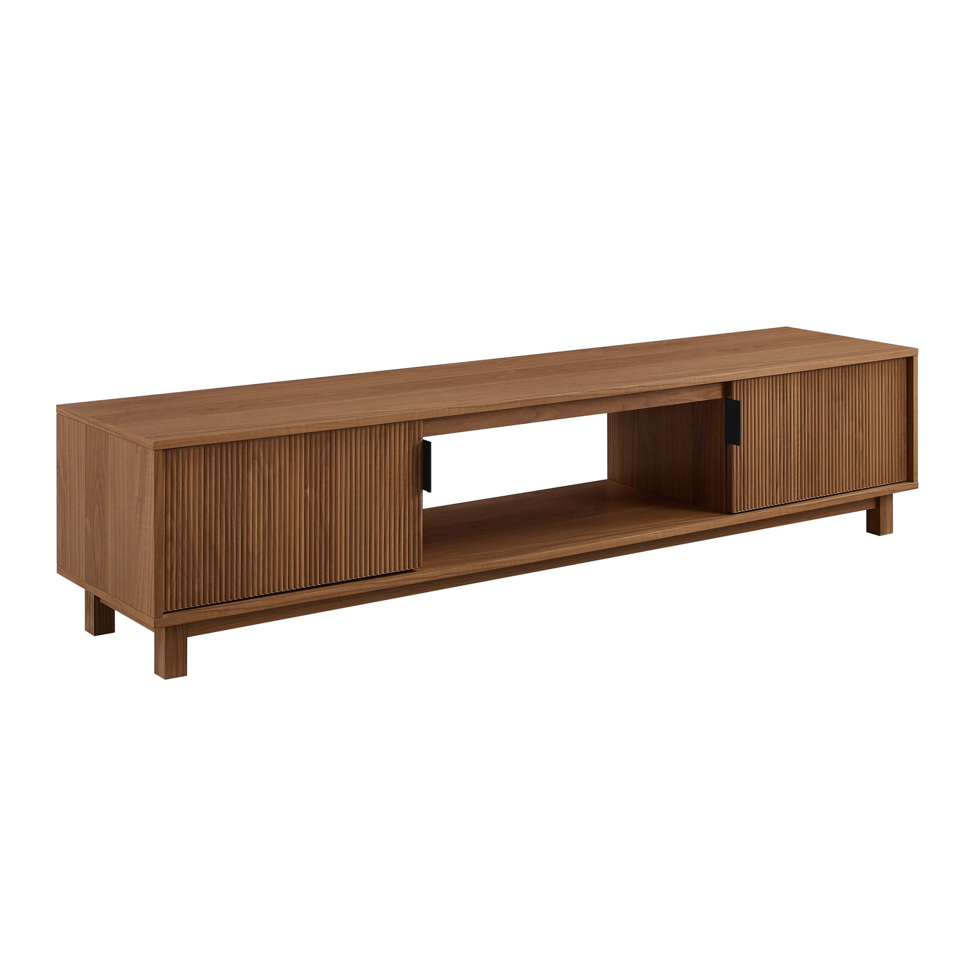 Middlebrook Designs Modern 70-inch Fluted-Door TV Stand