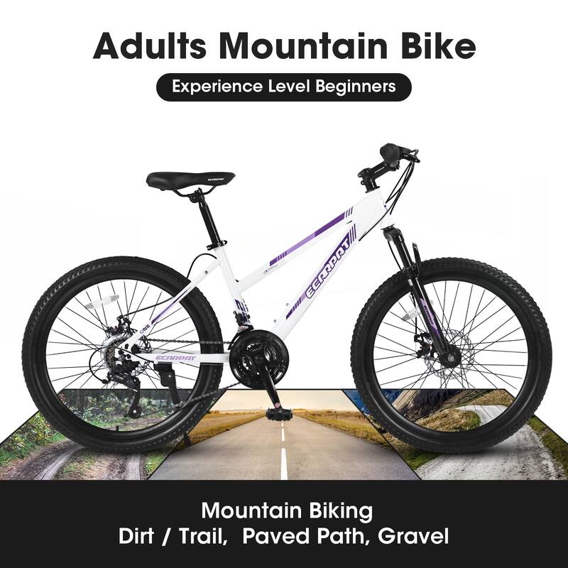 26 inch Mountain Bike for Teenagers Girls Women