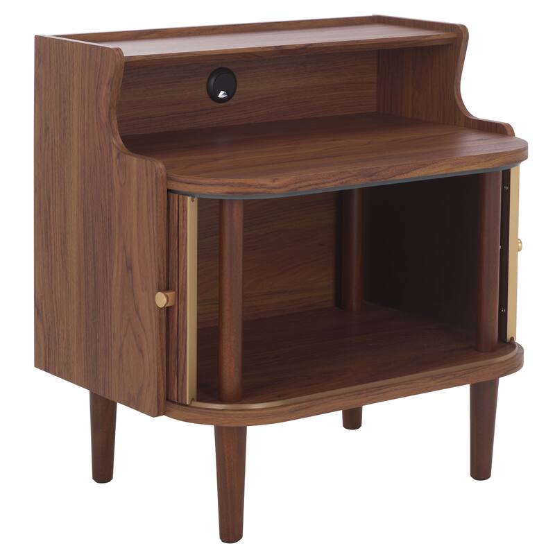 SAFAVIEH Home Tameka Nightstand With Hutch