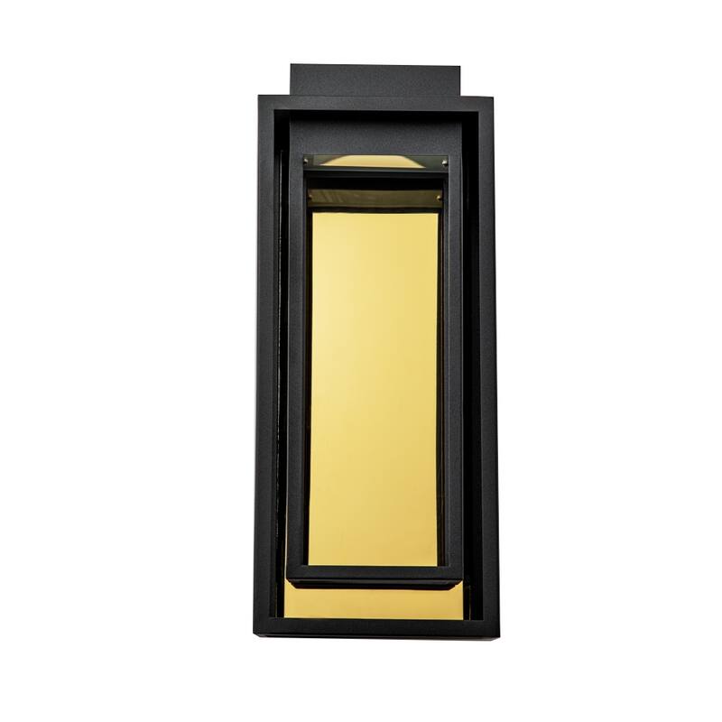 Modern Outdoor LED Wall sconce - Black