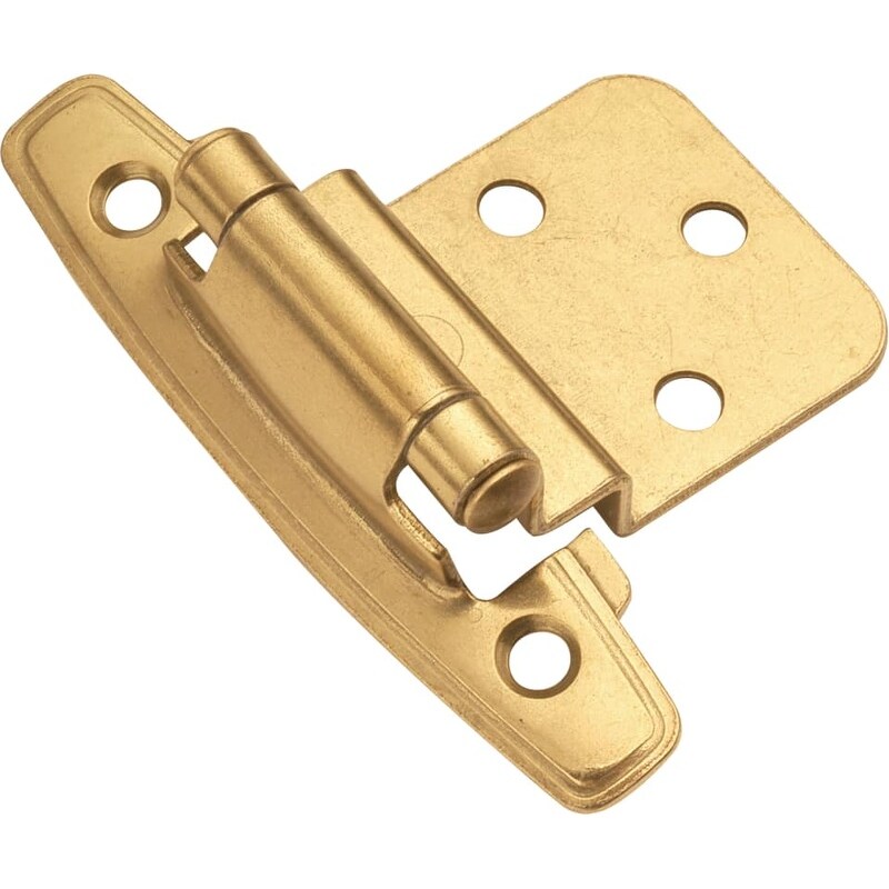 Shop Hickory Hardware P295 Partial Inset Traditional Cabinet Door Hinge Overstock 17774113