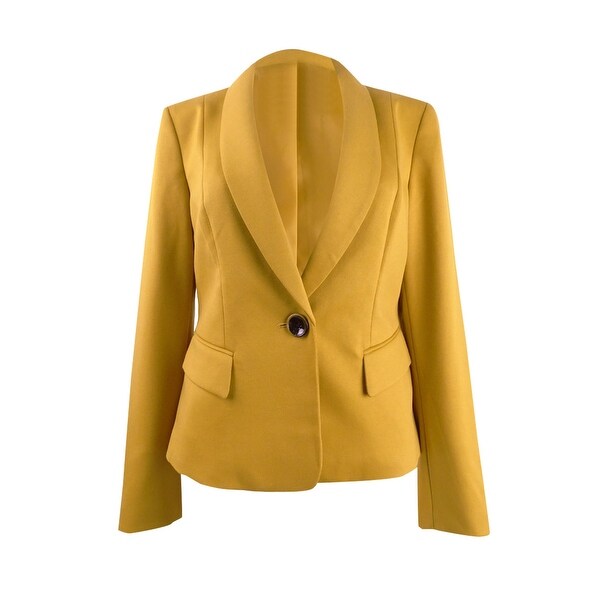 Kasper Women's Shaw-Collar One-Button Blazer. Opens flyout.