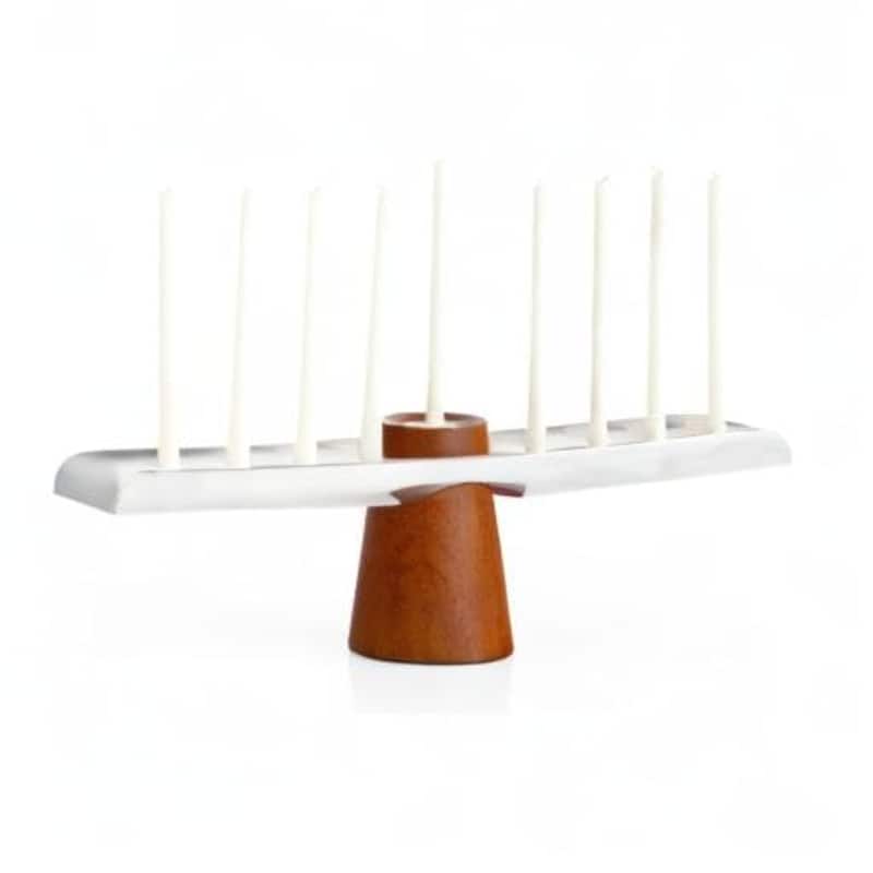 Nambe Classic Menorah - 14 in