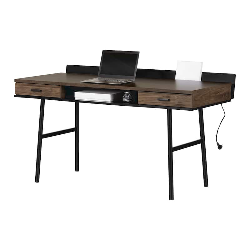 South Shore Edmon Desk with 2 Drawers