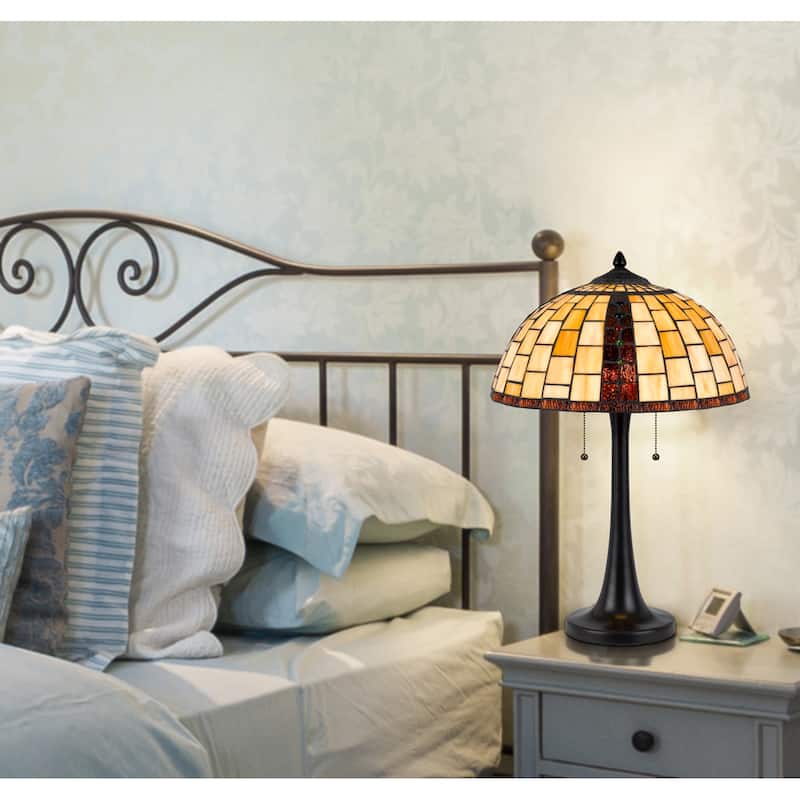 Whitton 24" Height Black Resin Table Lamp - One Size